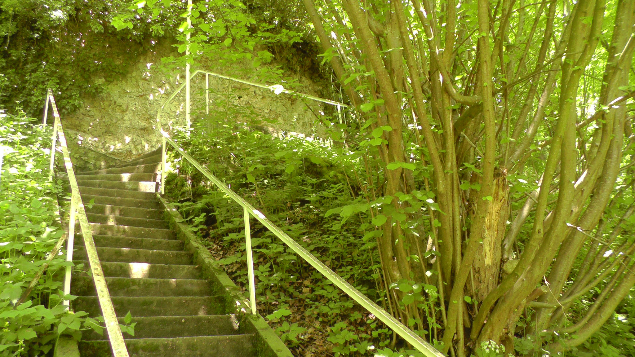 Aufgang zum Arco Schlösschen.