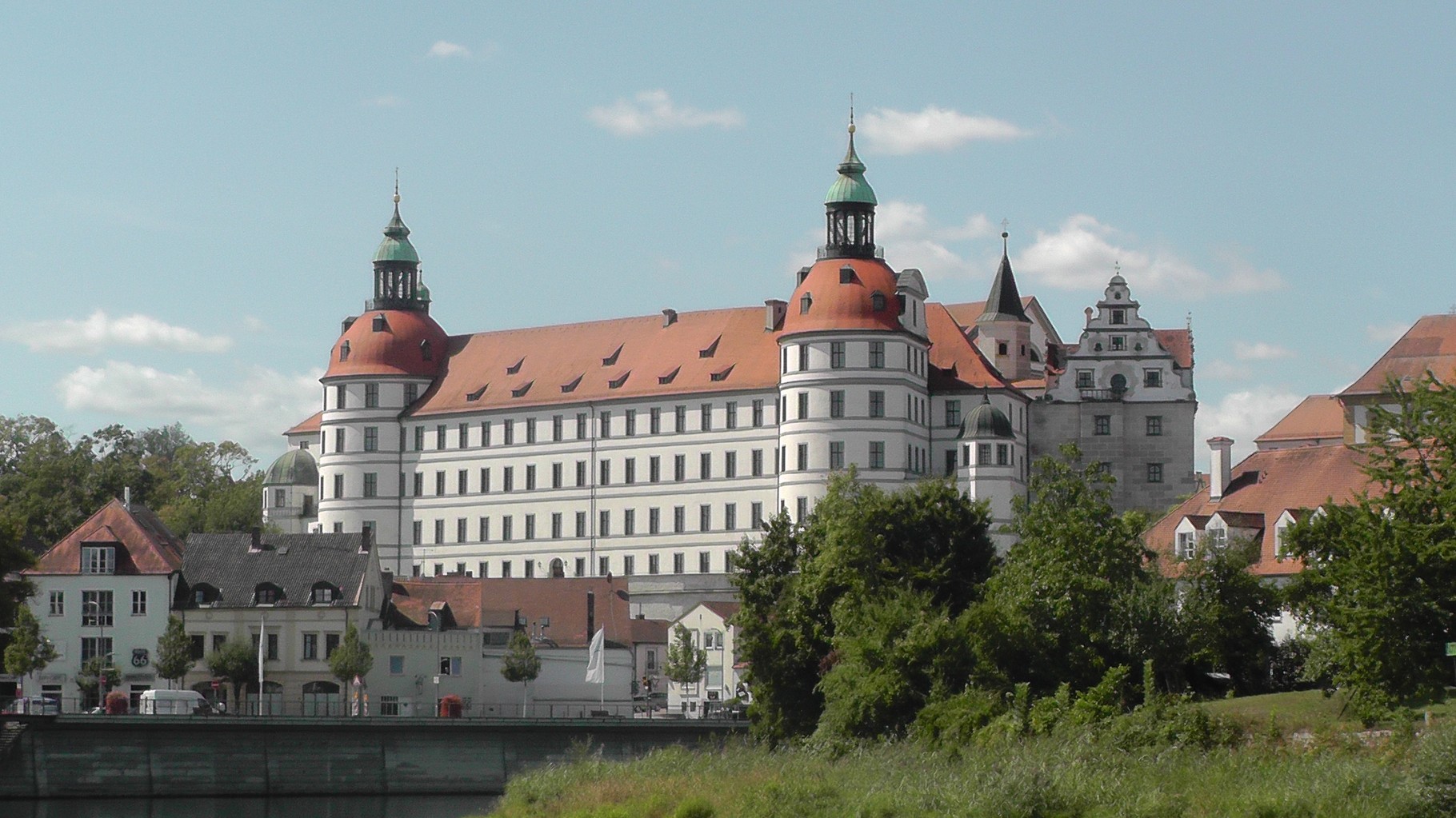 Blick auf das Schloss